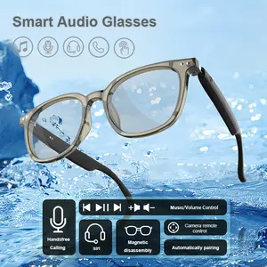 Smart Glasses - Wireless Audio Call Voice Assistant Glasses for Men & Women with Touch Control Features - Wearable
