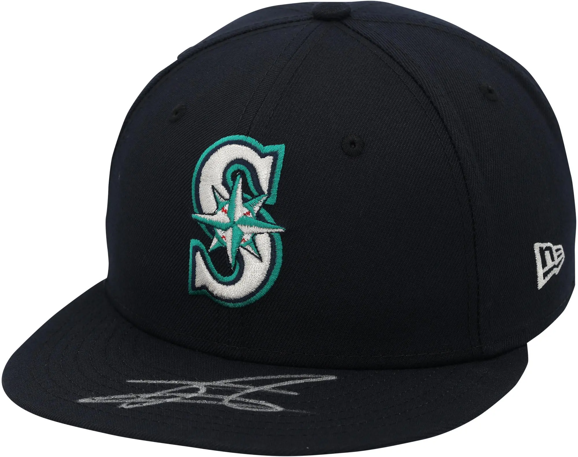 Julio Rodriguez Seattle Mariners Autographed New Era Baseball Cap - Fanatics Authentic Certified