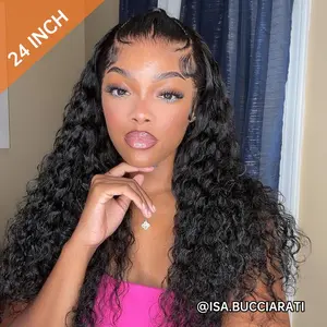 Wiggins Hair Water Wave Pre Braided Wig 13x4 Lace Front Wig Pre Stylist Wig Braided Pre Cut Lace Ready to Go Glueless Human Hair Wigs #GetReadyforFashionWeek