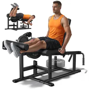 Merach Leg Extension & Hamstring Curl Machine, 700LB Adjustable Leg Curl Machine, Seated Leg Extension and Lying Curl Machine for Home Gym, Leg Workout Equipment with 24-Position Adjustment, TikTokShopBlackFriday