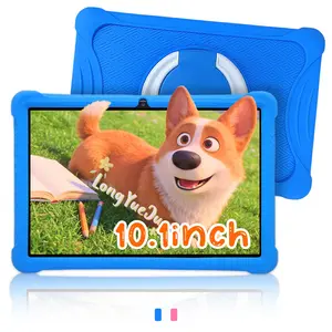 TikTok Shop Spring New Arrivals, Touchscreen Android Tablet, 10.1 Inch Android Tablet with Dual Cameras, HD Screen, Shockproof & Dustproof Case, IWAWA Parental Control Learning App, 2-in-1 Entertainment & Education, Lightweight, Adapter Not Included