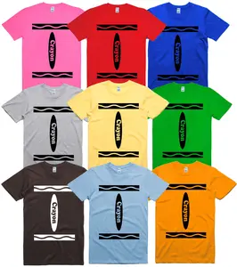 Crayon T Shirt Funny World Book Day Costume / Halloween Fancy Dress Cotton Tee