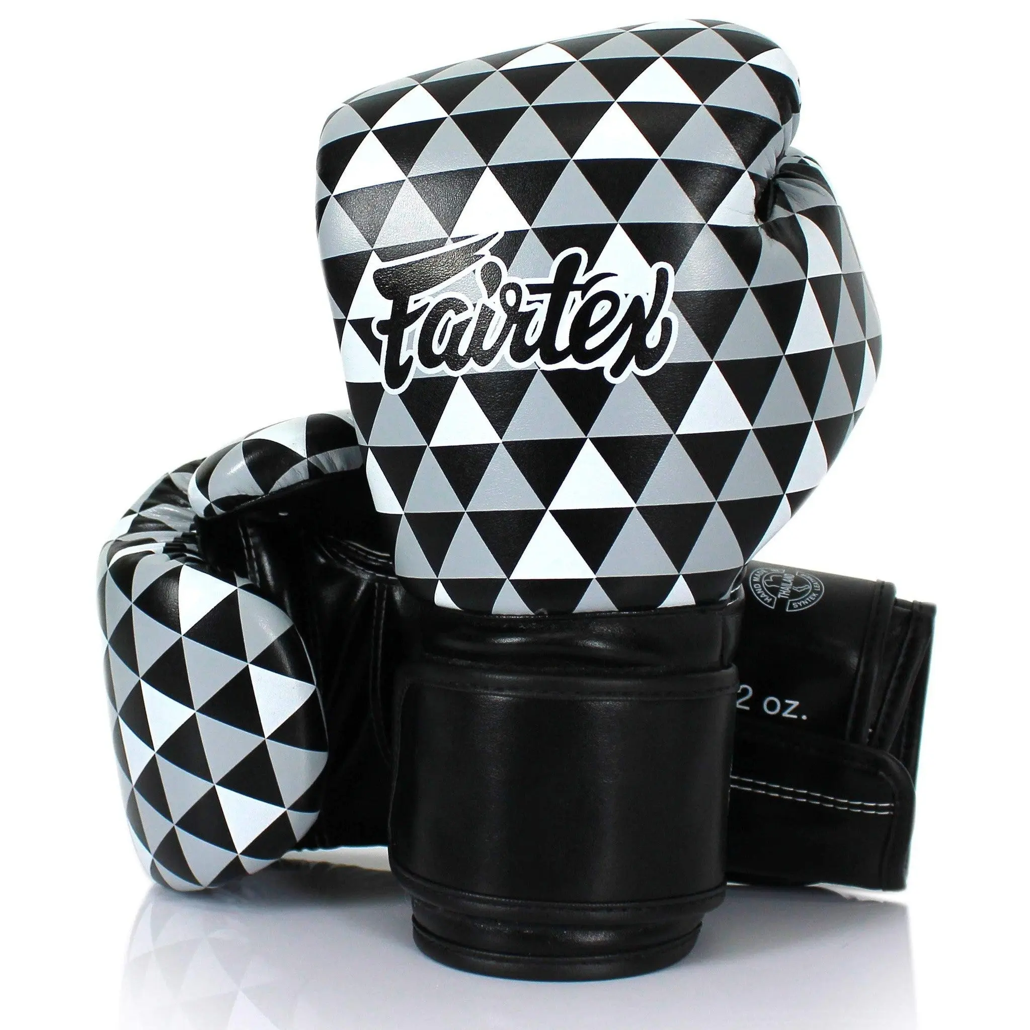 Fairtex BGV14B Prism Muay Thai Boxing Gloves, Combat Sports Gloves with Foam Padding for Hand Protection, Mma Style Sports Gloves