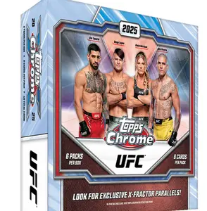2025 Topps Chrome UFC Mega Box Trading Cards