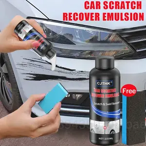 Car Scratch Remover Universal Paint Care Tools Automotive Maintenance Tools Auto Swirl Remover Scratch Repair Polishing Wax Auto Body Grinding Compound Anti-Scratch Paste Restoration Kit