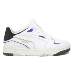 PUMA Mens Slipstream Bball Lace Up Sneakers Shoes Casual - White