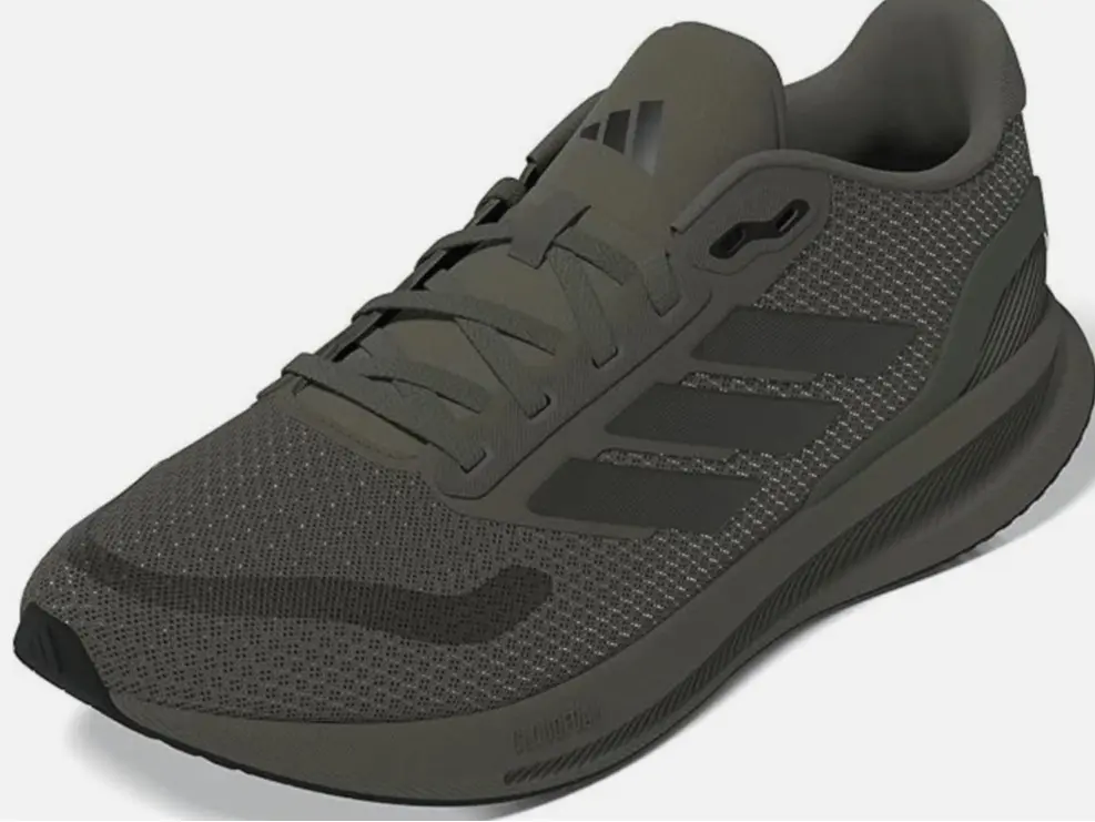 Adidas Men’s Runfalcon 5 Olive Running Shoes Sz 8.5