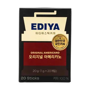 EDIYA Original Americano - Instant Coffee, 20 Sticks* 0.03oz