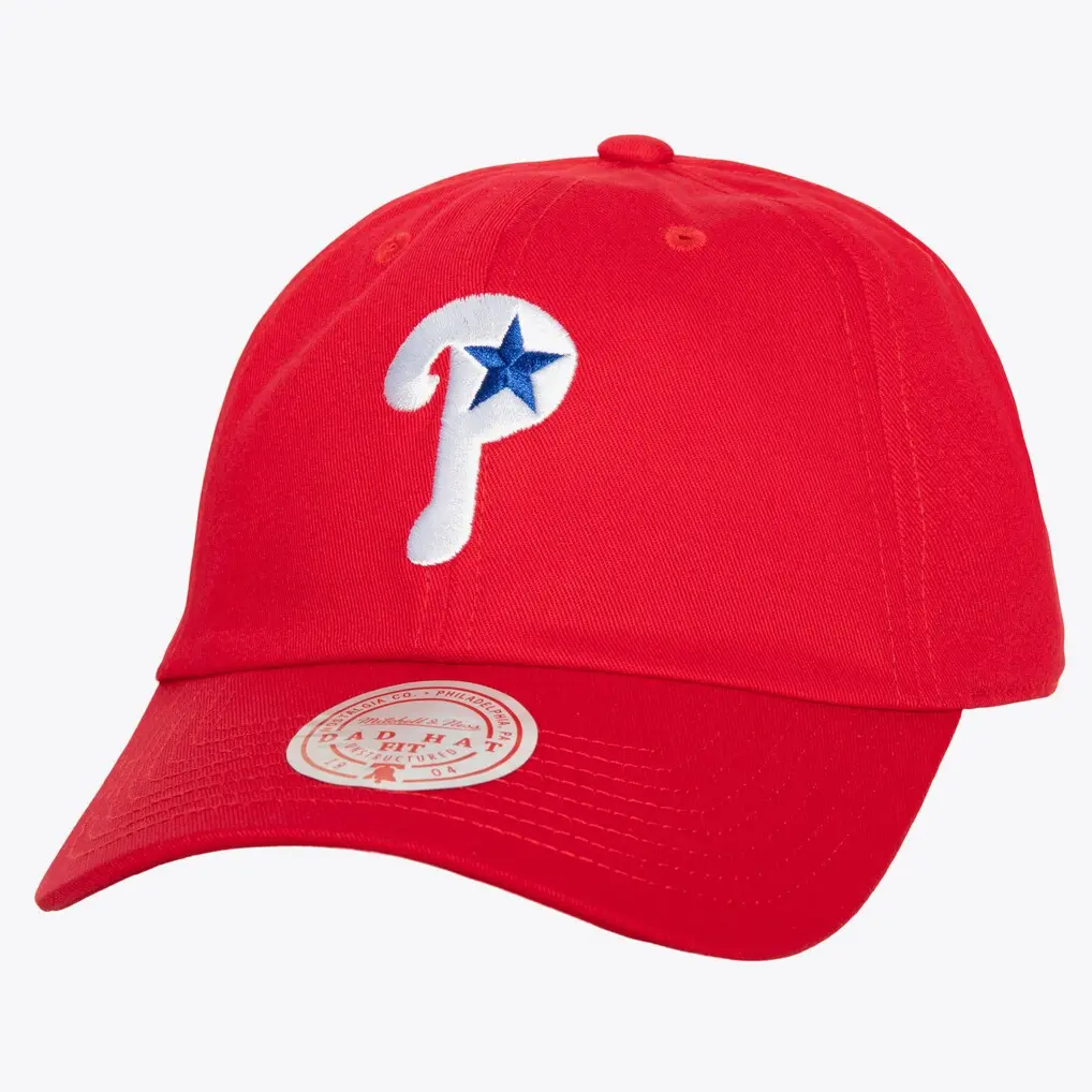 on Philadelphia Phillies Cooperstown Adjustable Hat Red | baseball cap | snapback | vintage style | MLB | adjustable strap | team apparel | sports cap | Trendy Hat 2026 | Streetwear Headwear | Fashion Cap | Summer Hat | Outdoor Cap | Sun Hat