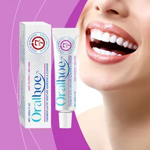 Denture adhesive — thermoplastic denture adhesive for securing dentures and improving comfort.