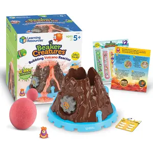 Learning Resources Beaker Creatures Liquid Reactor Super Lab, Volcano, Ages 5+