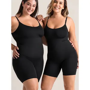 Cross-border exclusive supply of popular European and American strap shapewear bodysuits, tummy control seamless body shaper bodysuit