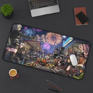 Zenless Zone Zero "New Eridu Festival" Desk Mat | ZZZ Full Character XL Gaming Mouse Pad