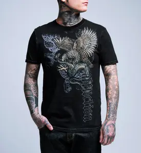 Affliction Men's T-shirt Cosmic Serpent 