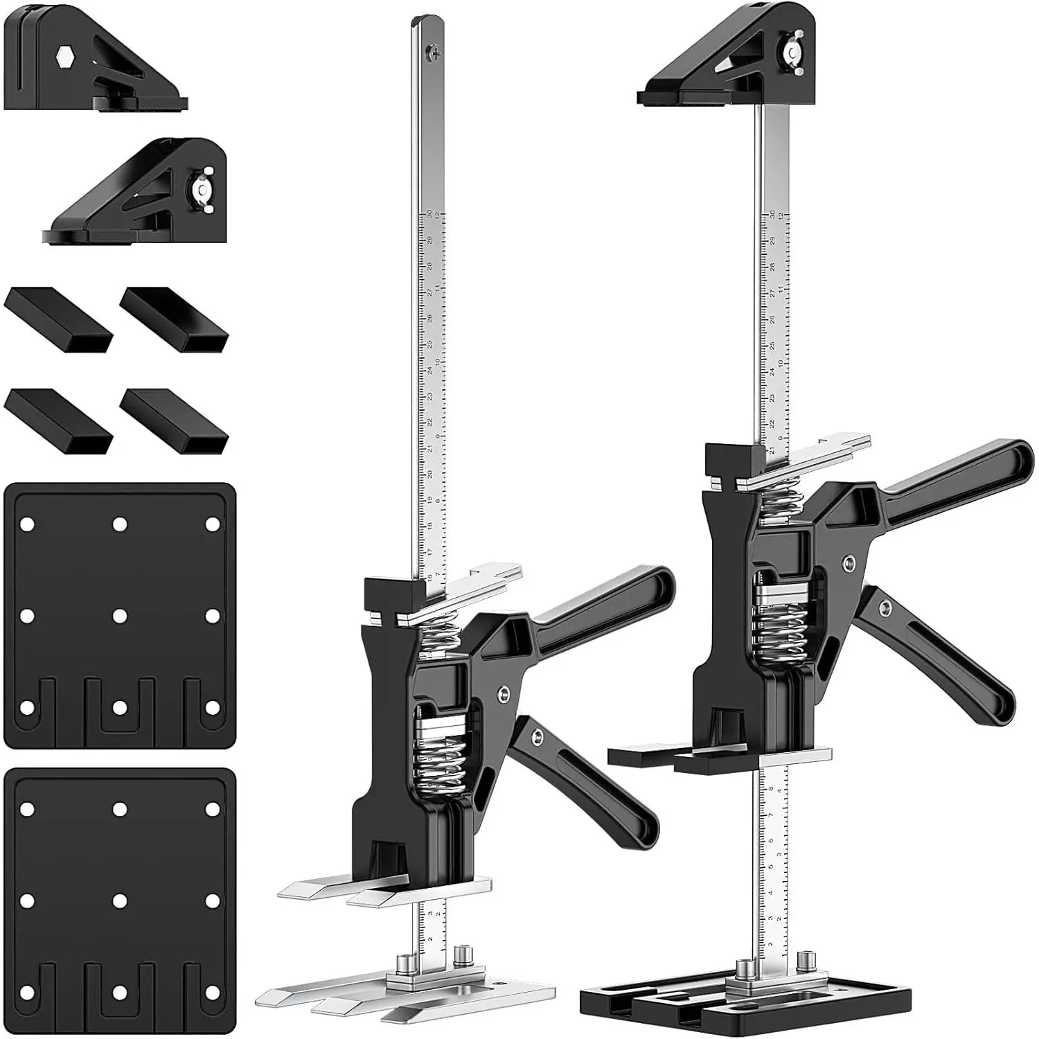 Labor-Saving Arm Jack Multifunctional Construction Jacks, Furniture Jacks，Lift Height 9 inches 400lb Load-Bearing for Installing Windows and Doors, Lifting Furniture, Woodworking Tools