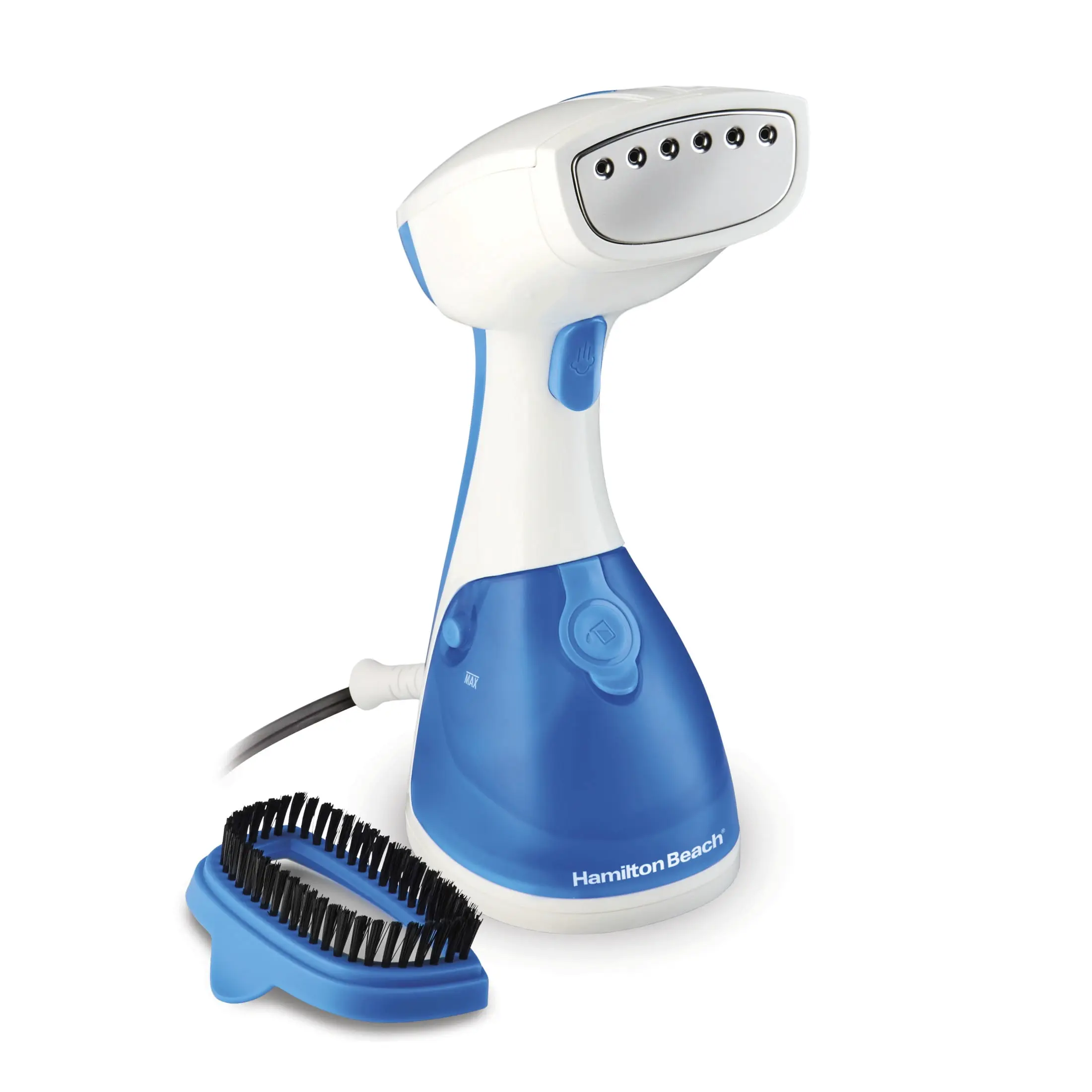Hamilton Beach Handheld Garment Steamer for Clothes, Bedding, Curtains, Traveling, 1000 W Steam Pump