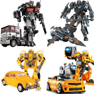 Transformation Toys BMB BAIWEI OP Commander Bumbleb Hound Shockwave Grimlock Prowl Ironhide Action Figure Deformed Robot KID Gif