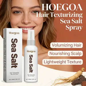 Hoegoa Sea Salt Dry Shampoo Spray, No-Wash Hair Styling Spray Gel, Refreshing Oil Control, Volumizing and Smooth, Portable, Haircare