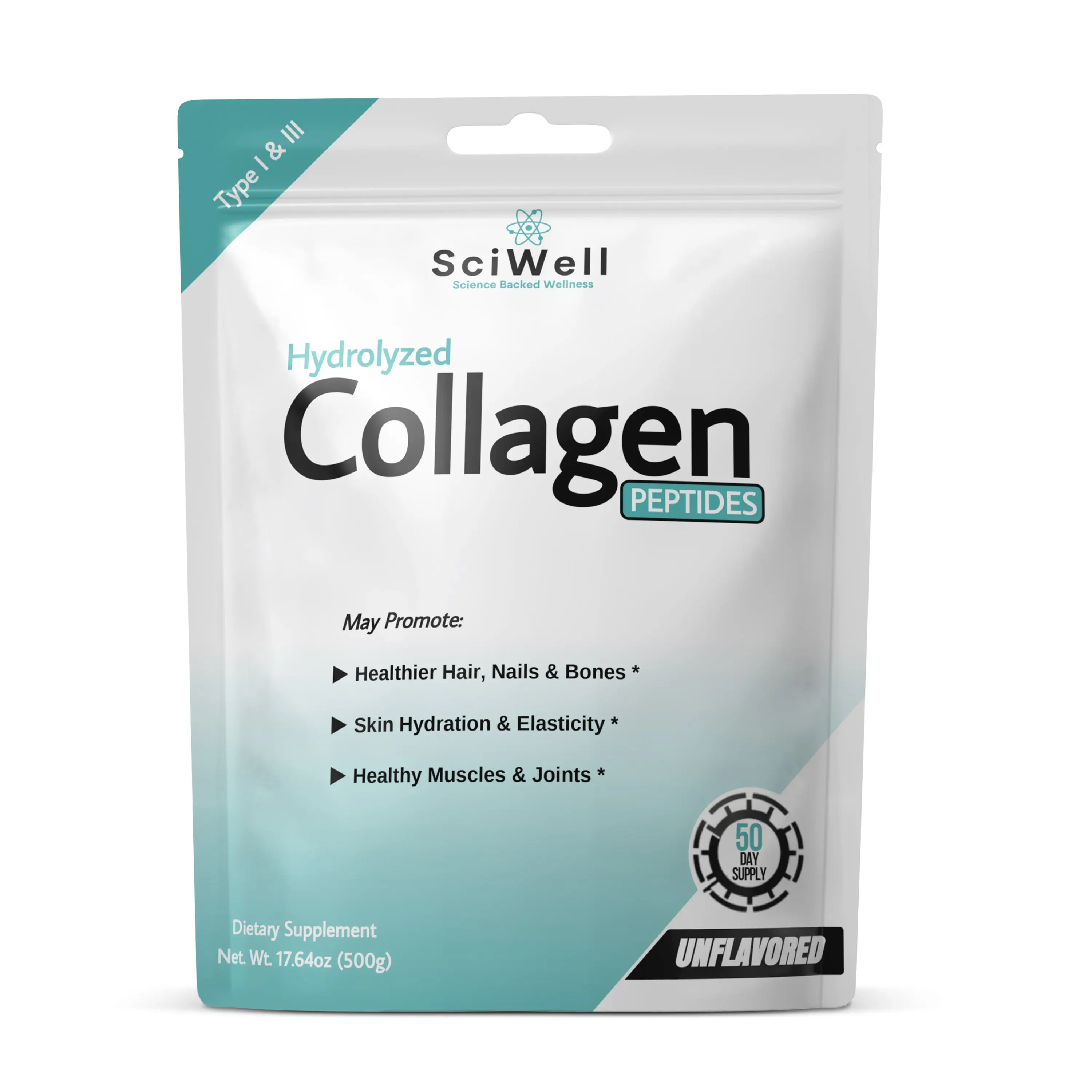 SciWell Hydrolyzed Collagen Peptides (Types I & III)