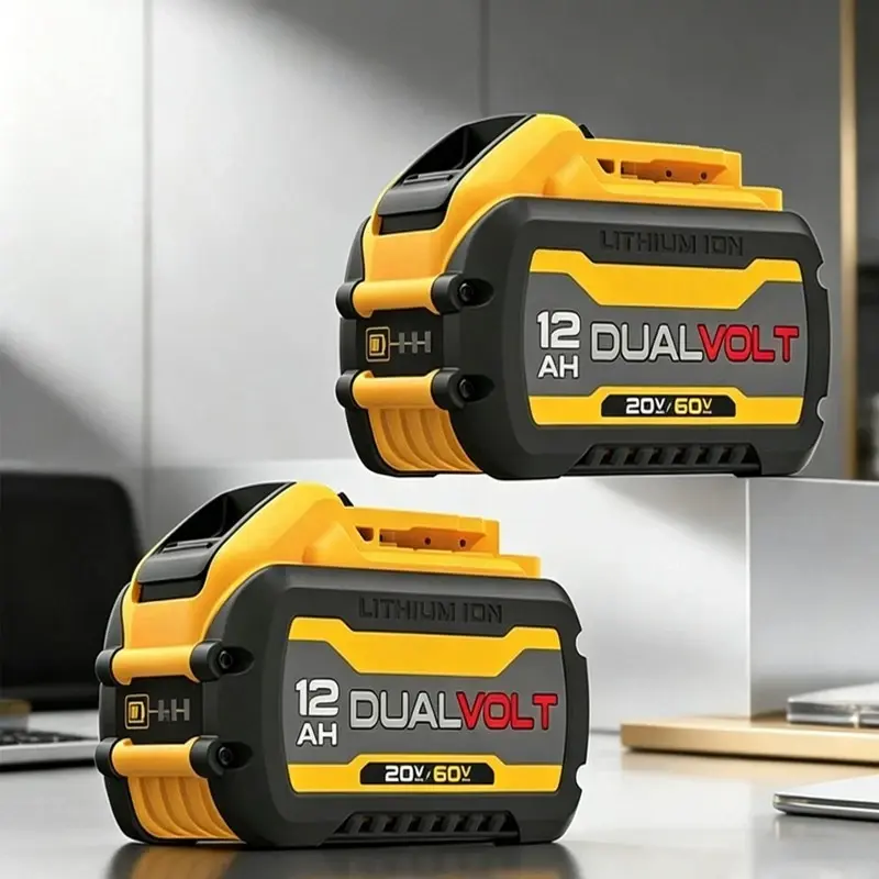 2PCS 12.0AH Replacement Lithium-Ion Batteries for DEWALT 20V-60V MAX FLEXVOLT Charger DCB612, DCB609-2 (Household Appliance Parts & Accessories), Replacement Battery