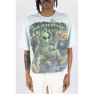 Rebel Minds T-Shirt - Dunk Alien - Light Blue - 610-11189