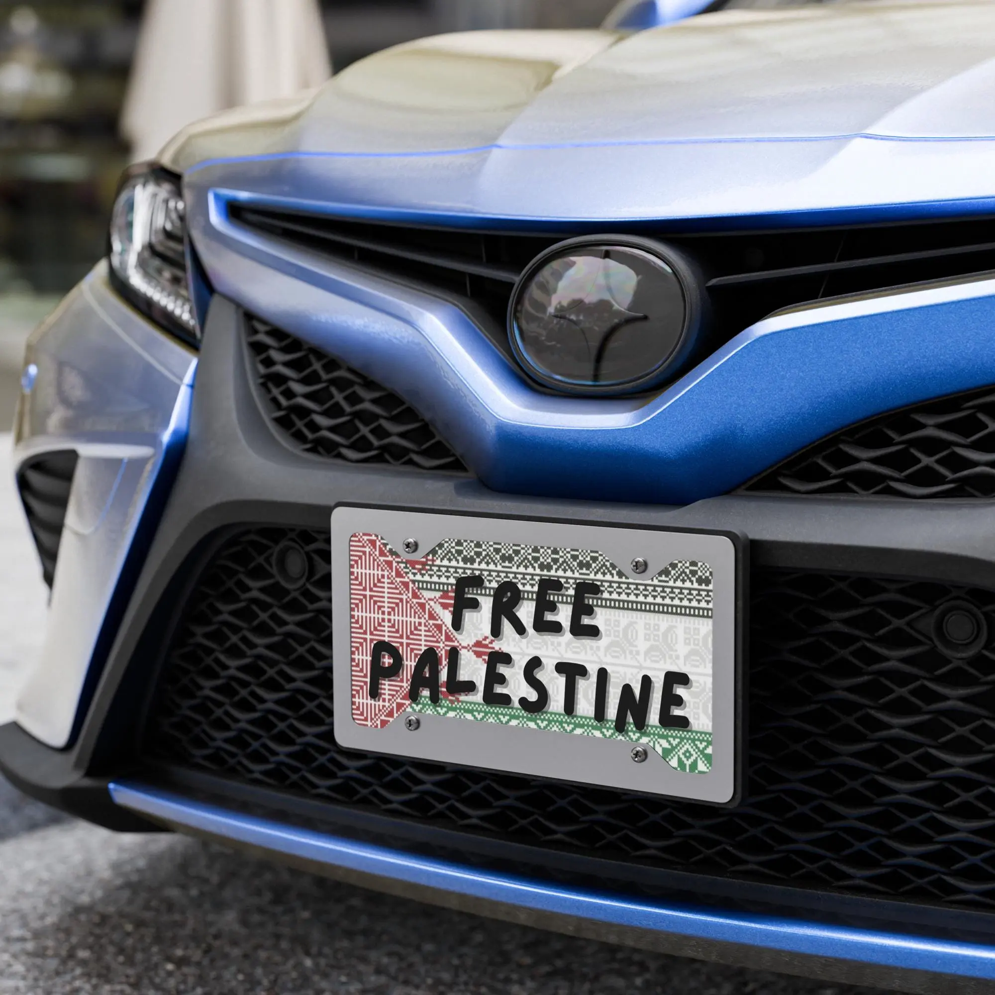 Free Palestine Vanity license plate