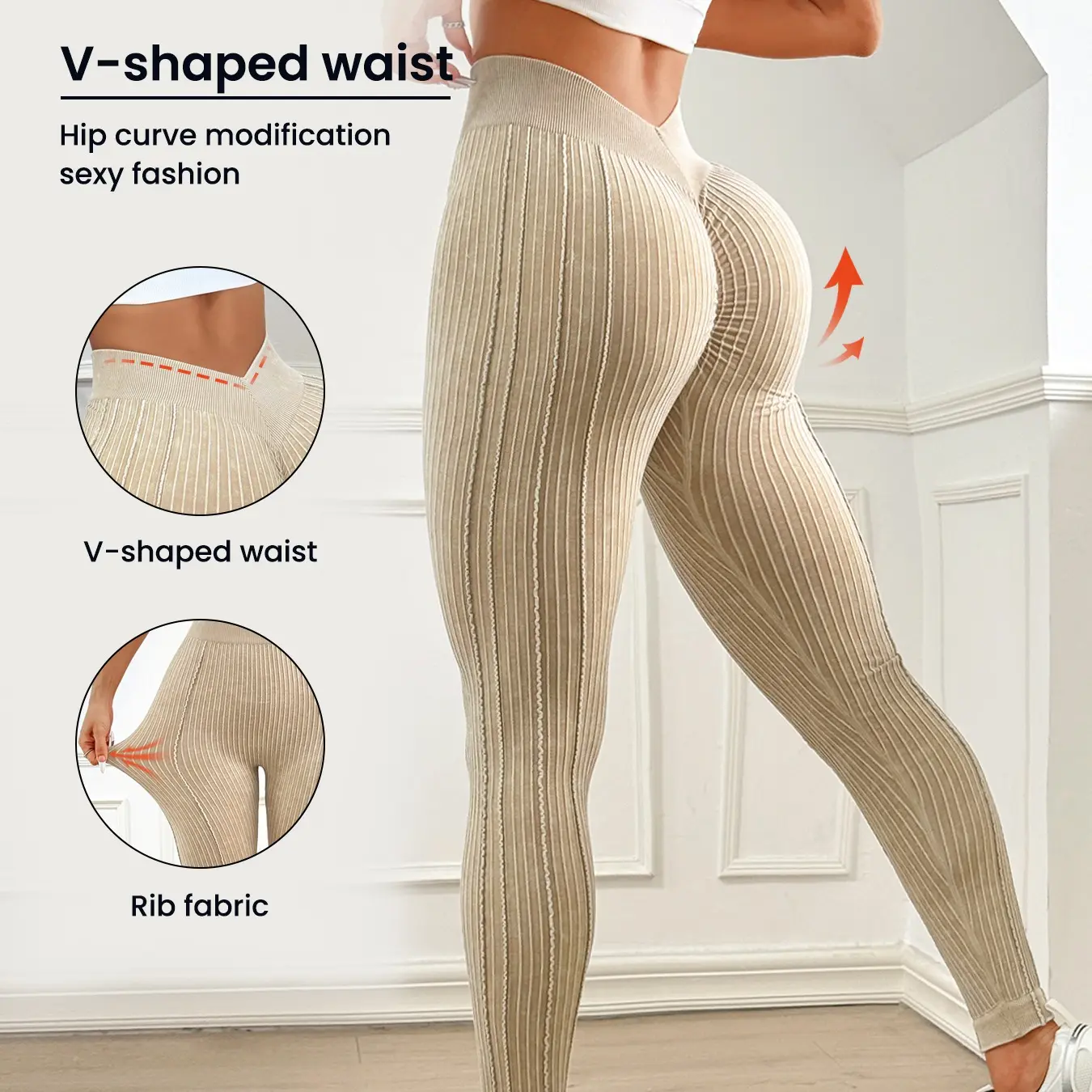 Champagne-colored pants