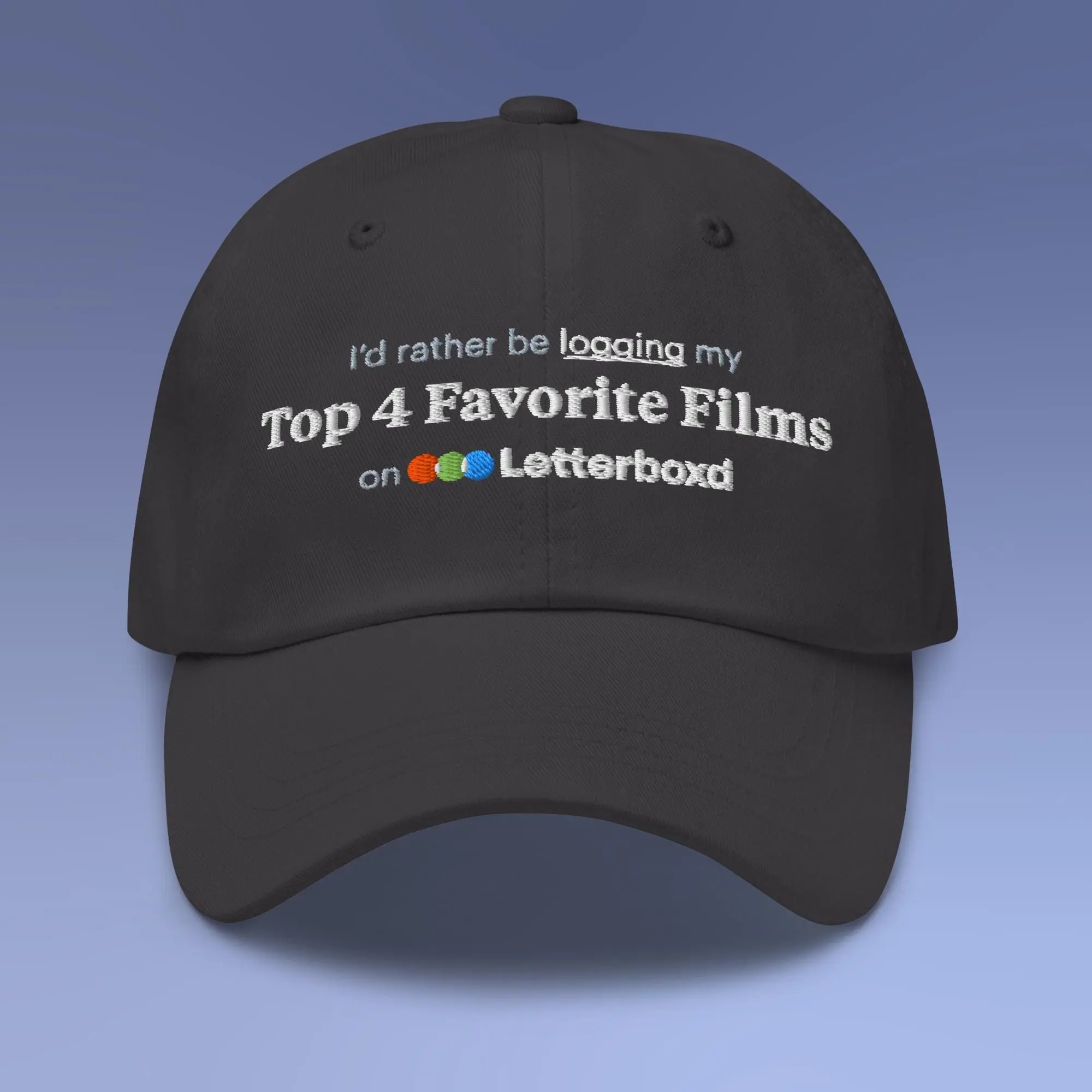 I'd rather be logging my Top 4 Favorite Films on Letterboxd hat