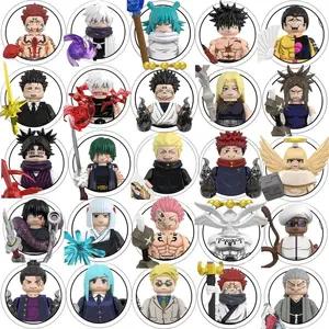Blind Box WM6201 WM6202 WM6139 WM6140 Jujutsu Kaisen Building Blocks Mini Action Figure Itadori Yuji Gojo Satoru Ryomen Gift Toy