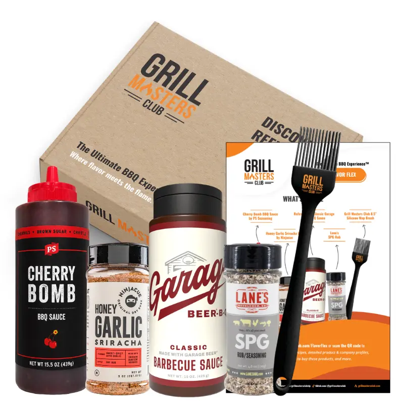 Flavor Flex BBQ Box | BBQ Rub & Sauce Set for Grilling & Smoking