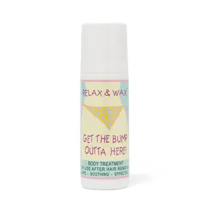 Get The Bump Outta Here! Ingrown Hair Treatment Roll-On for Waxing and Shaving | Razor Burn and Razor Bumps Treatment for Women and Men | Ingrown Hair Serum and Dark Spot Remover for Private Area
