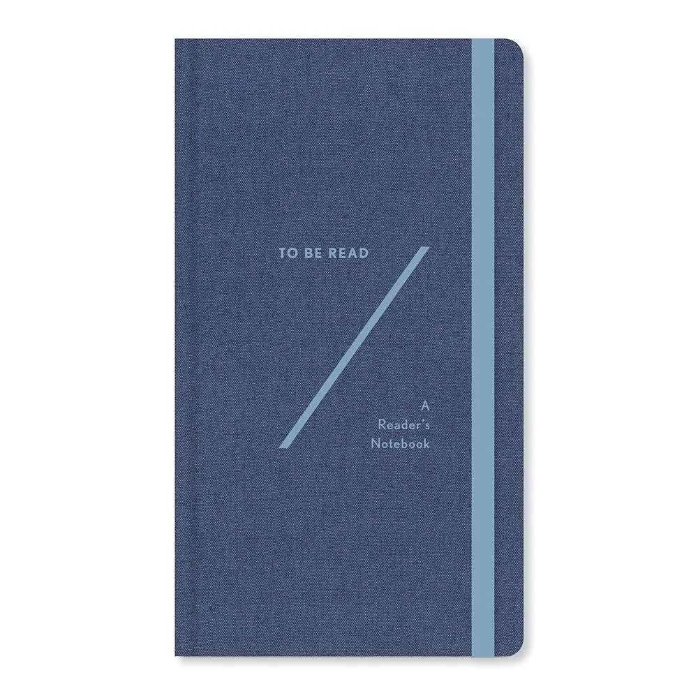 Office Stationery Ruled Notebook for Avid Readers - Thorough Contour Design, Durable Cover, Elastic Closure, Inspiring Quotes, Avid Reader
