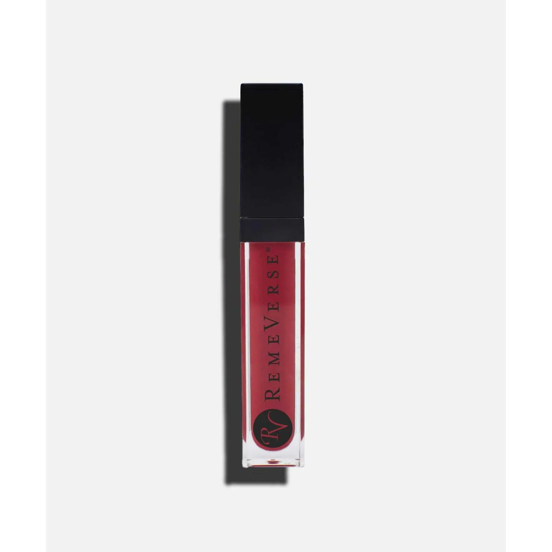 Wild Red Liquid Lipstick - Glossy, Hydrating, Nourishing - Handy Light & Mirror Tube