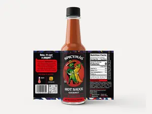 Spicymás 6 Chili Red Sauce - Hot Sauce Blend (Hot Heat)
