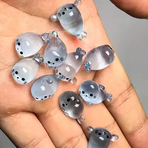 10pcs Luminous Glow in the Dark Mini Seal Resin Figure Ornament Collectible Figurines - Gift for Desktop Home Decoration, Decoration Items - Random Shaped, Cute Animal Design