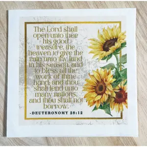 Good Treasure Decoupage Napkin