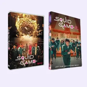 Squid Game 2-Season Complete Edition DVD - Brand New Sealed Series for Fans, No Additional Features, No Packaging Changes, Modern Series