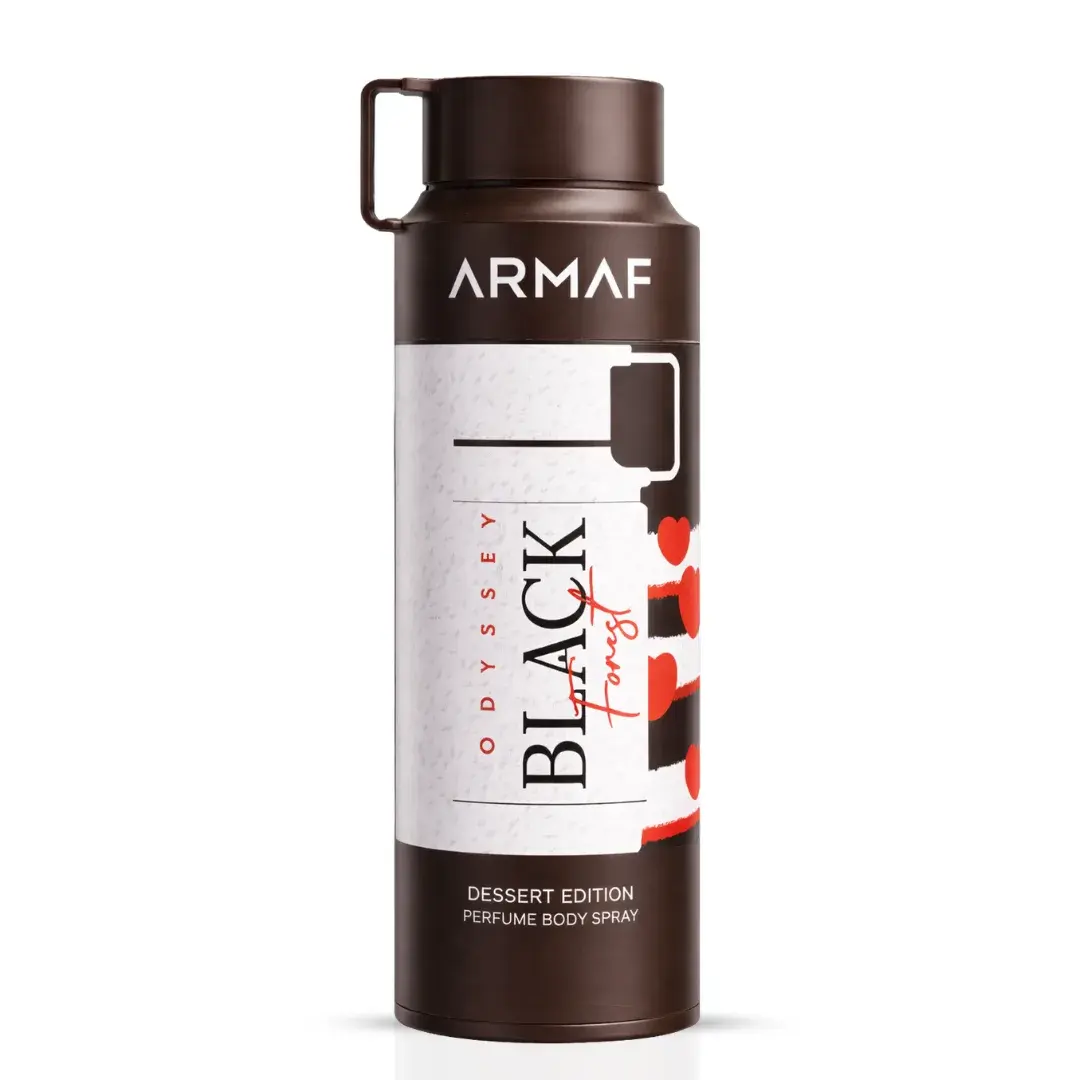 Odyssey Black Forest Perfumed Body Spray 200ml (6.8 oz) by Armaf