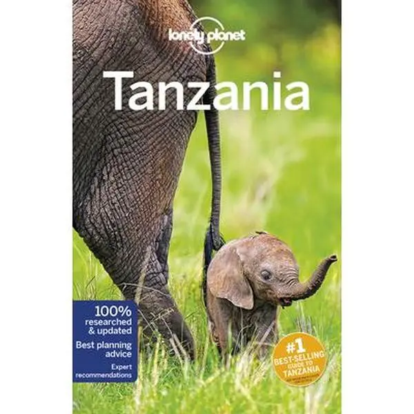 Used Lonely Planet Tanzania 7 (English Soft Cover Travel Guide Book, 0.77 lb) by Mary Fitzpatrick - Ideal for Travel Planning, Includes Colour Maps, Cultural Insights, Insider Tips