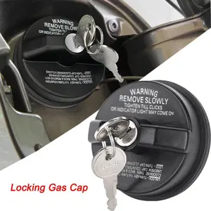 Locking Gas Cap Universal Fit for Ford Chevrolet Toyota Honda Nissan Jeep Vehicle Security Fuel Cap Car Accessories