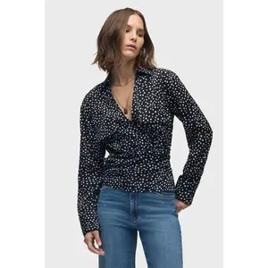 Long Sleeve Wrap Shirt