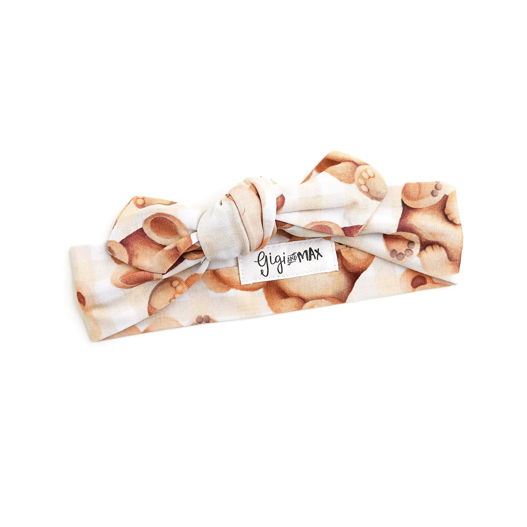 Teddy TOPKNOT Headband - Classic Design, Comfortable Fit, Ideal for baby headband