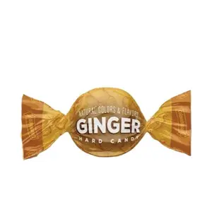 Ginger Candy - 4LB - Unique Candy Made with Cane Sugar - Healthy Candy - Hard Ginger Candy for Nausea - Spicy Candy - Gluten Free Candy - Ginger Hard Candy Bulk, Anti Nausea Candy - Queen Jax