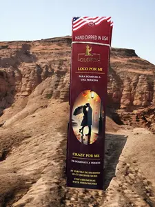 Olofin Hand Dipped Incense Crazy For Me Pack Of 6 / Incienso Olofin Bañado a Mano Loco Por Mi Pack de 6 Herbal Diffuser Stick Fragrance