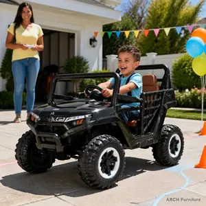 ARCH 24V Kids Ride On Car W/Parents Remote Control,400W Motor,Four Wheel Suspension,Adjustable speed,USB,MP3,Music,Bluetooth,Large display screen,Power Display,Portable handle,Safety Belt for Kids Aged 3+.