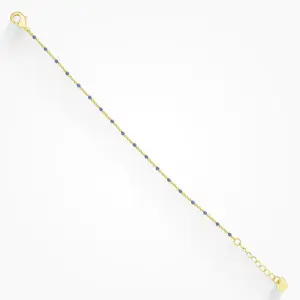 EVRY JEWELS Gold or Silver Plated Women's Hypoallergenic Tulum Bracelet