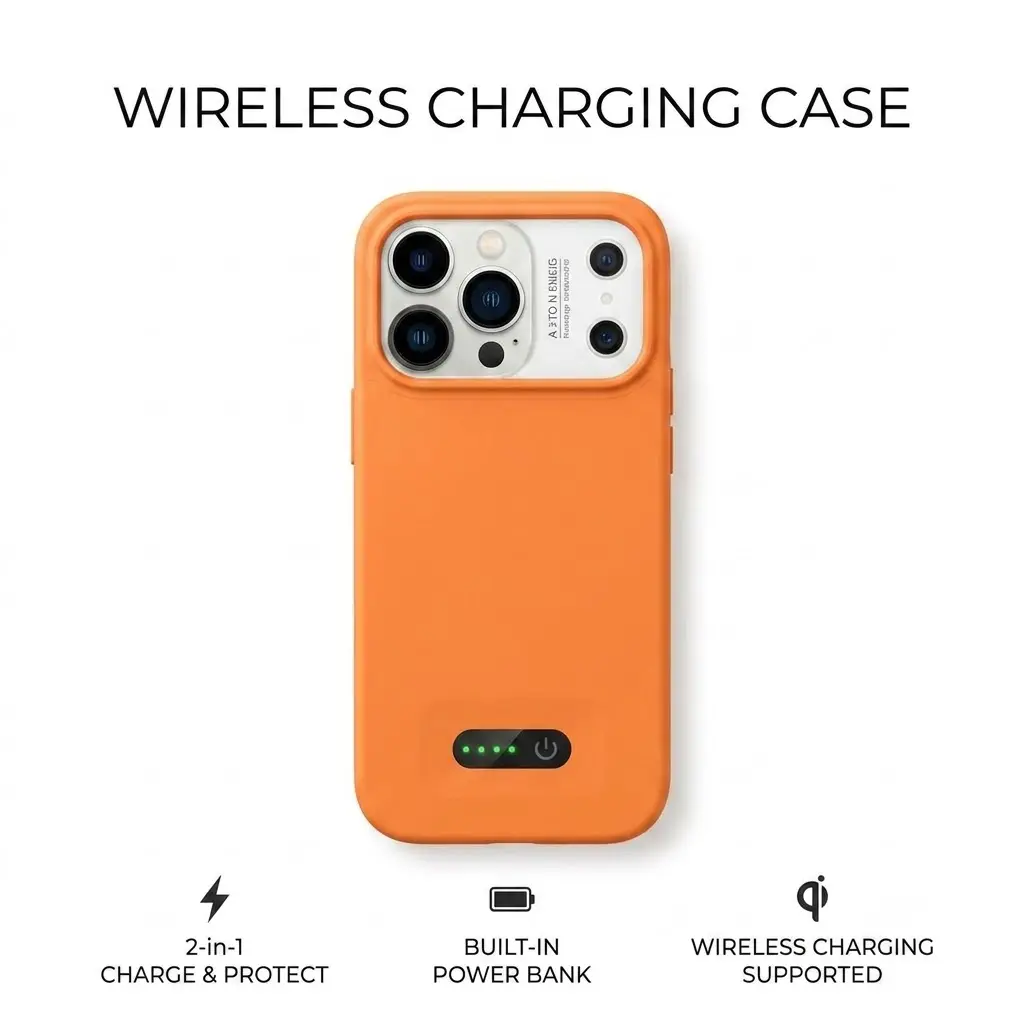 AirVolt SnapPro – The High-Power Charging Case for iPhone 17 with Seamless Magnetic Snap & Full Protection”