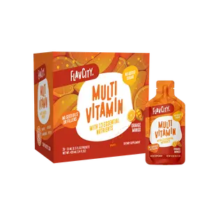 Multivitamin Gel Pack Daily Dietary Supplement Edible Dietary Supplements