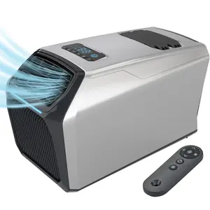 Portable air conditioner, 8000BTU, 3-in-1 (cooling/heating/air supply) camping air conditioner, suitable for indoor/outdoor use, quiet operation, tent cooler, with remote control and exhaust hose, suitable for luxury campervans and camping tents tiktoksho