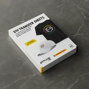 DTF Film Sheets (Matte, Warm/Cold Peel)| DTF Transfer Sheets for DTF Printers - 20 Pack